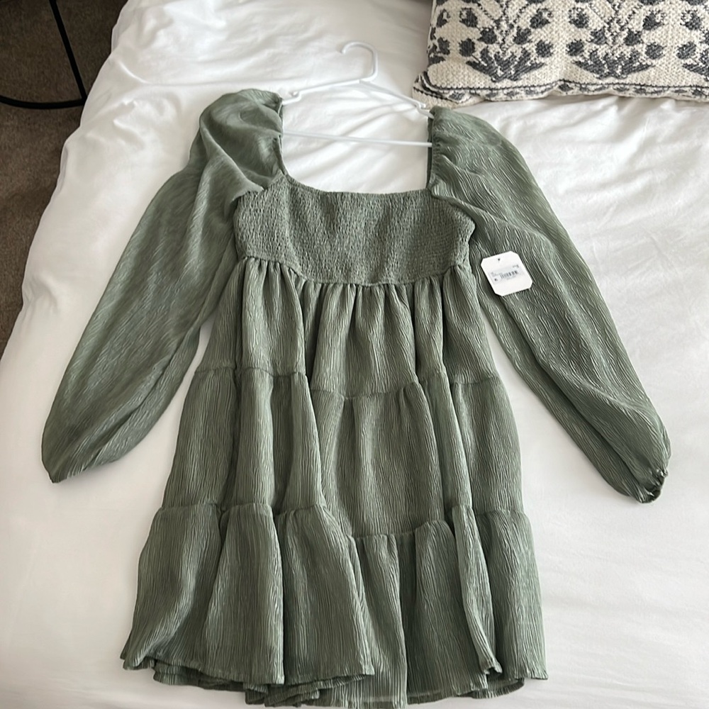 NWT Altar’d State Green Dress